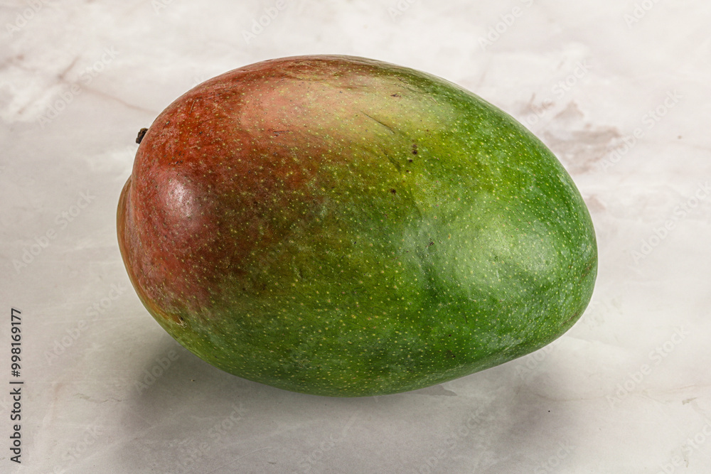 Sweet juicy green and red mango Sweet juicy green and red mango