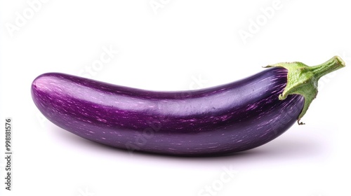 Fresh Purple Eggplant