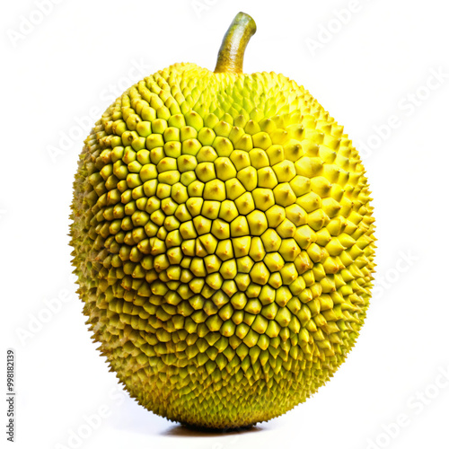 fruit isolated on white backgroundfruit, durian, food, green, fresh, tropical, thailand, sweet, nature, asia, isolated, ripe, healthy, delicious, plant, white, agriculture, jackfruit, raw, yellow, org photo