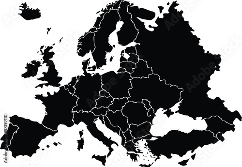 map of continent