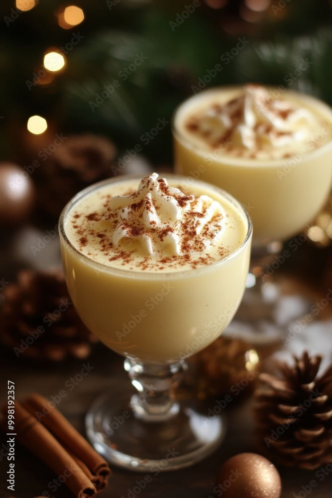 holiday beverages, enjoy the rich delight of eggnog, a holiday classic that brings happiness with each taste holiday beverages, enjoy the rich delight of eggnog, a holiday classic that brings happiness with each taste