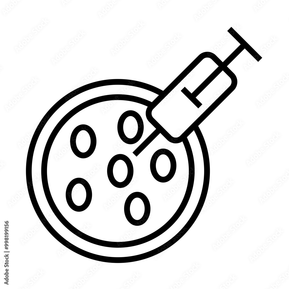 Biotechnology Cell Icon Design Biotechnology Cell Icon Design