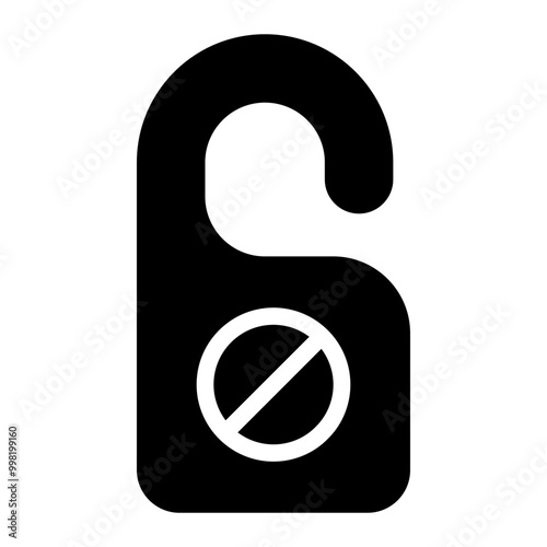 do not disturb glyph icon