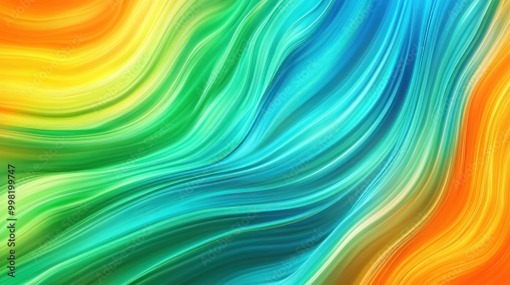 Fototapeta premium Abstract Colorful Swirls