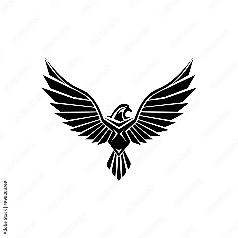 eagle logo simple clean and elegance