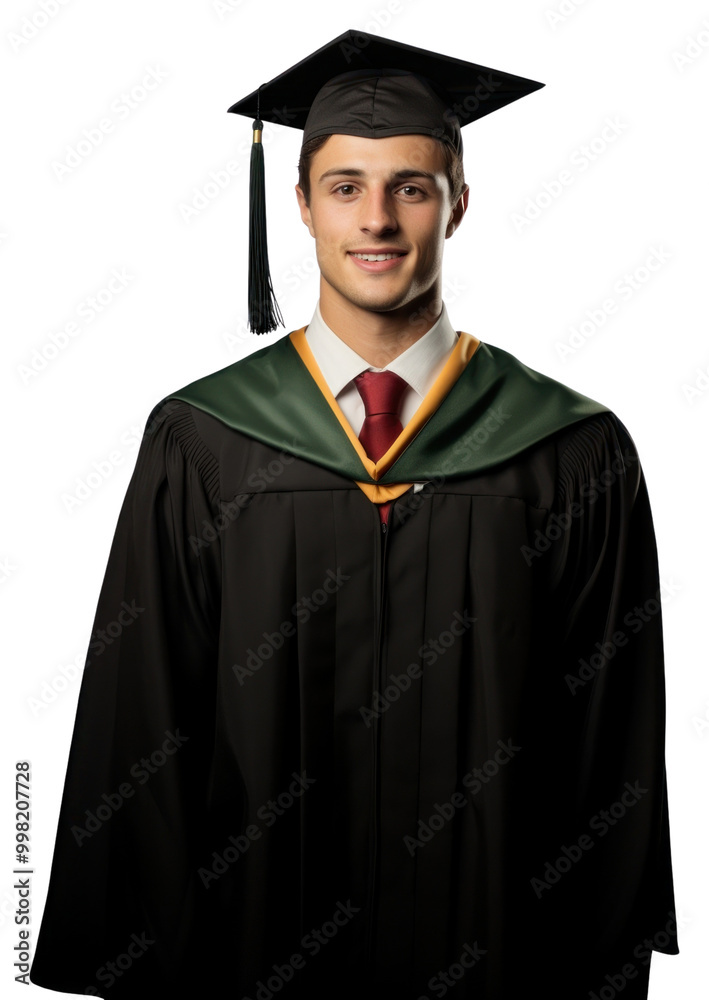 PNG A man Wear a graduation gown adult intelligence certificate. PNG A man Wear a graduation gown adult intelligence certificate.