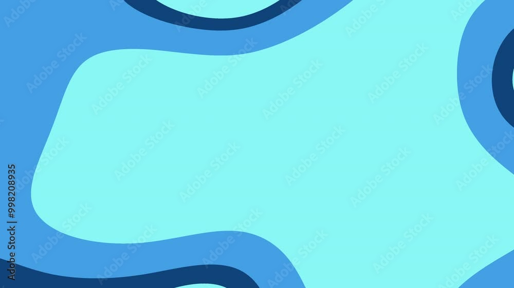 Blue and turquoise abstract wavy background; great for designs needing a modern, artistic touch such as digital wallpapers or presentations