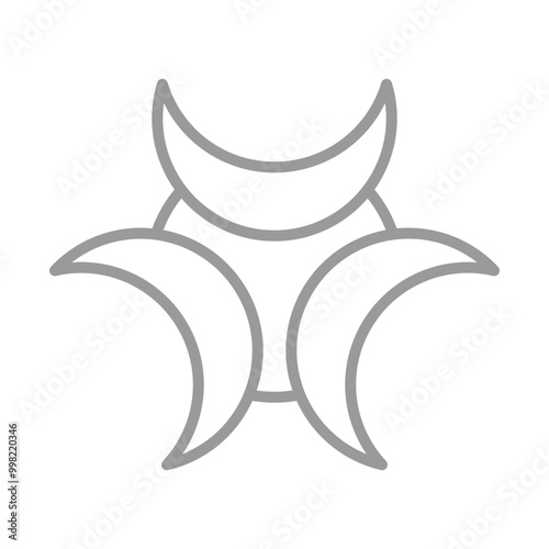 Biohazard Symbol Icon Design