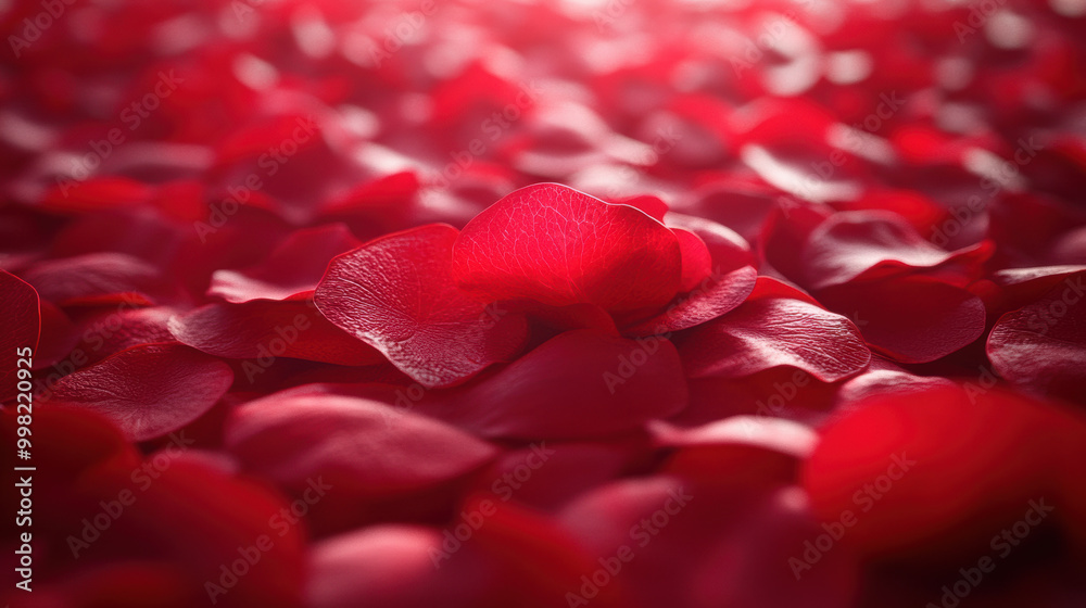 Red Rose Petals Background with Soft Focus Red Rose Petals Background with Soft Focus