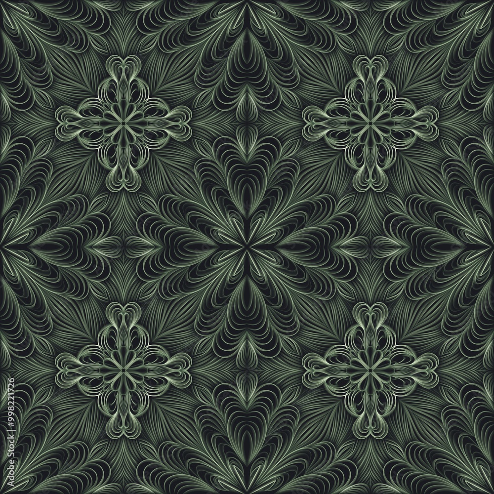 custom made wallpaper toronto digitalseamless floral pattern