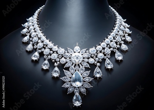 Elegant diamond necklaces