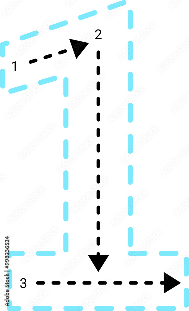 Tracing number. Mathematic clipart. Tracing number. Mathematic clipart.