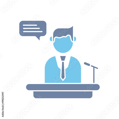 discourse concept line icon. Simple element illustration. discourse concept outline symbol design.
