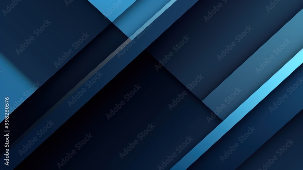 Abstract Geometric Pattern in Blue Tones Abstract Geometric Pattern in Blue Tones