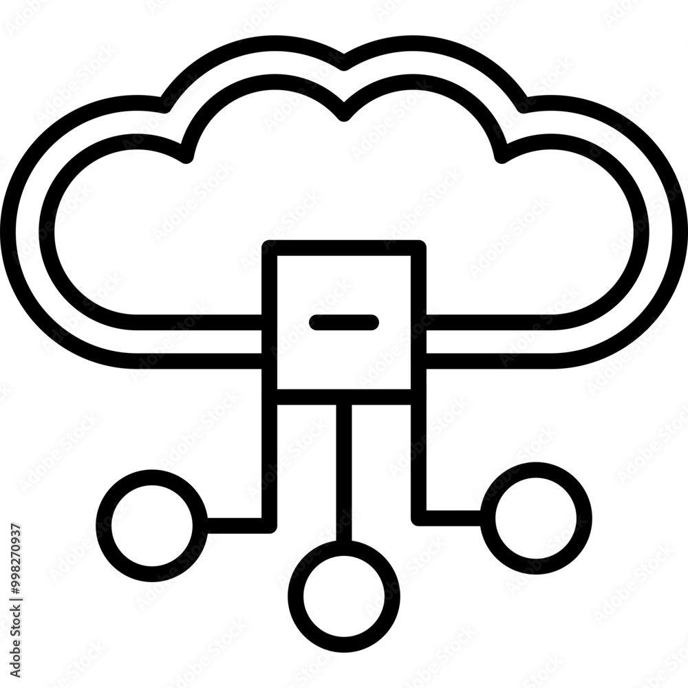 Cloud Computing Icon Cloud Computing Icon