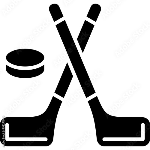 Ice Hockey Icon