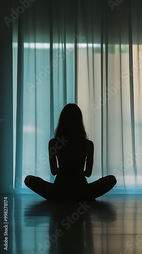 Peaceful Solitude during Yom Kippur Devotional Meditation  