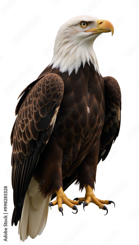Obraz premium Eagle isolated as a transparent PNG file