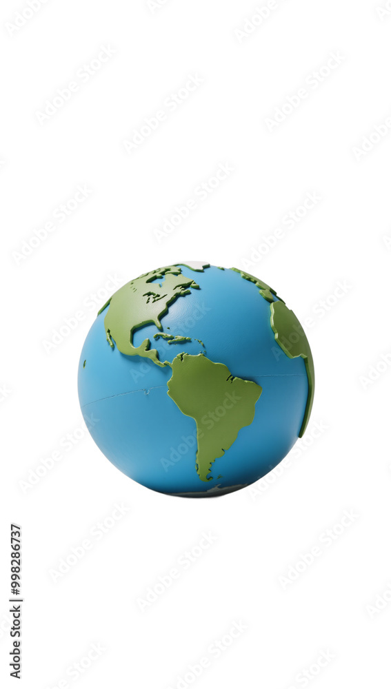 Globe 3D icon with transparency isolated Globe 3D icon with transparency isolated
