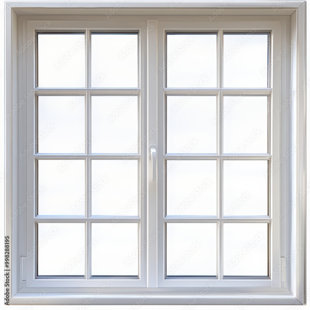 A clear glass window with no decorations. A clear glass window with no decorations.