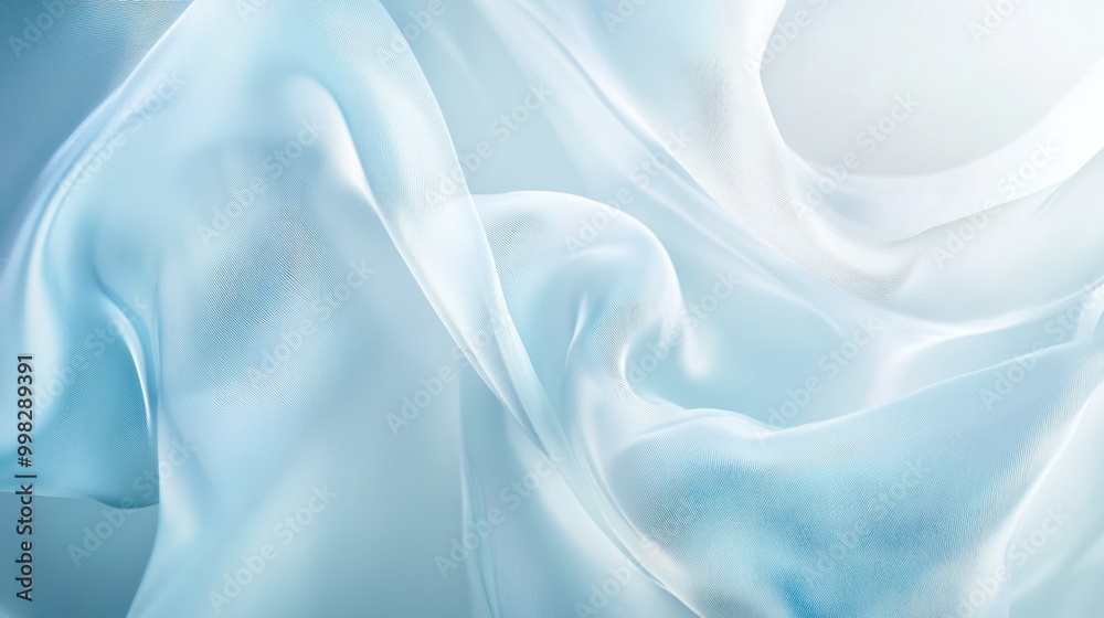 Obraz premium Abstract Blue Fabric