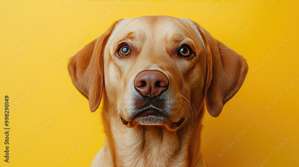 A dog looking at the camera. Perfect for pet-related projects. A dog looking at the camera. Perfect for pet-related projects.