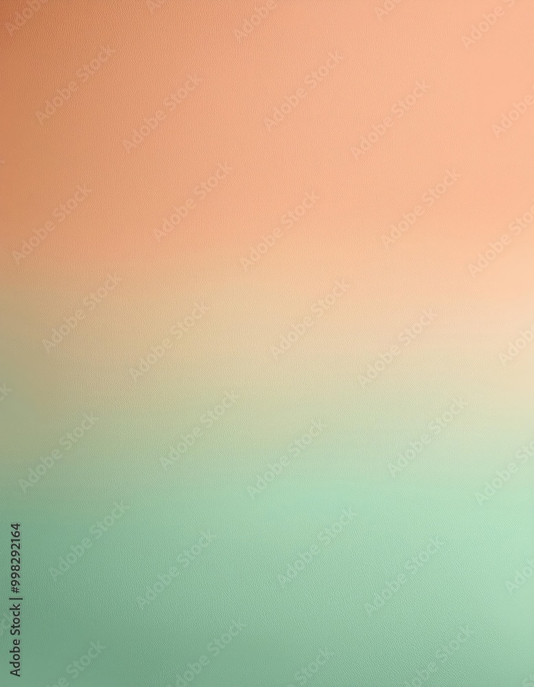 Abstract peach & green ombre Abstract peach & green ombre