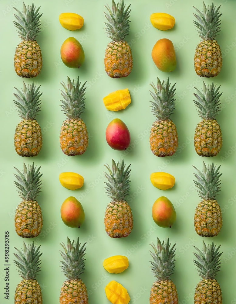 Tropical fruit pattern Tropical fruit pattern