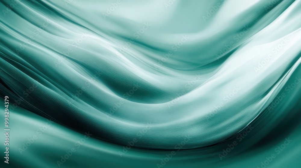 Abstract Swirling Green Abstract Swirling Green