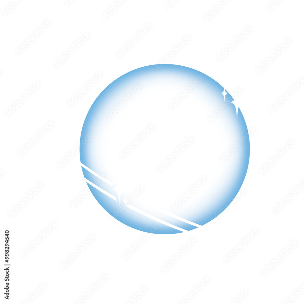 A planet in space with an orbit and comets, vector illustration for presentation design, flyers, banners, stickers A planet in space with an orbit and comets, vector illustration for presentation design, flyers, banners, stickers