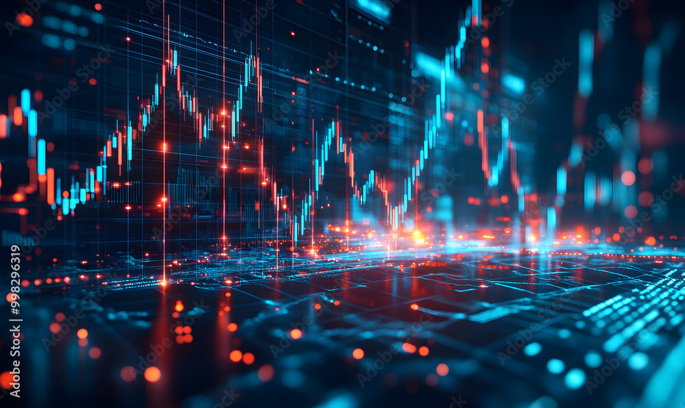 Futuristic financial dashboards and luxury business charts with glowing neon lines, gold accents, and connected nodes for corporate branding. Futuristic financial dashboards and luxury business charts with glowing neon lines, gold accents, and connected nodes for corporate branding.