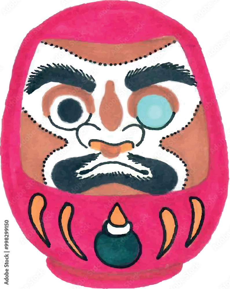 Obraz premium Daruma japon