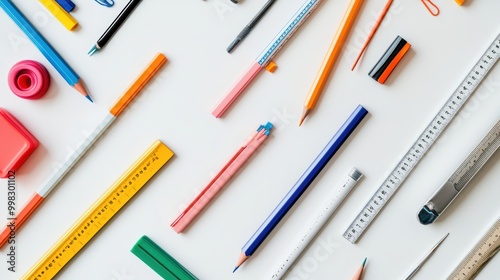 Colorful Office Supplies for Creative Projects