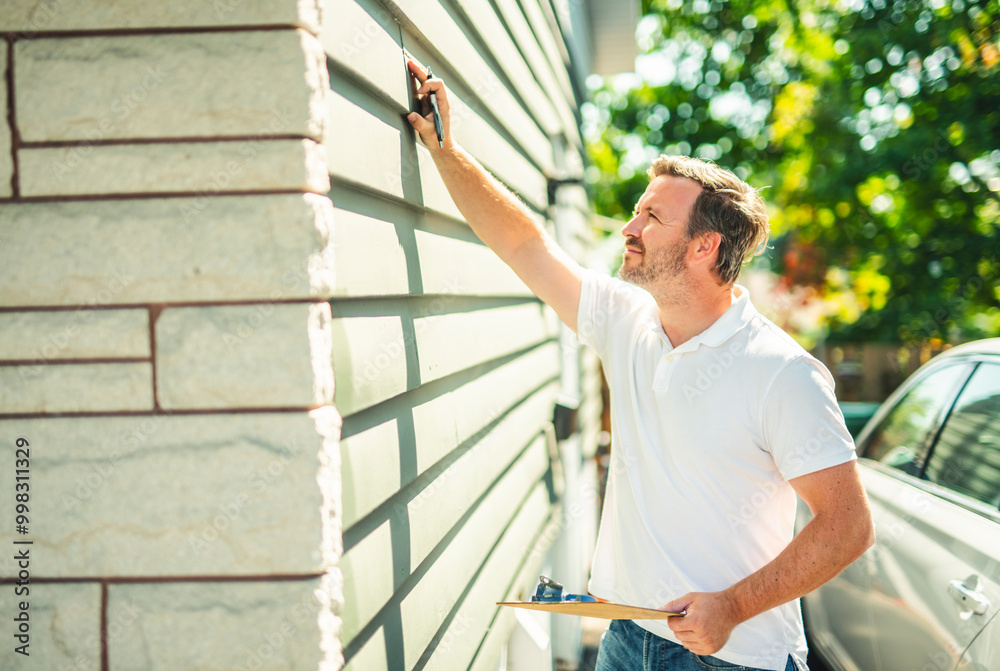 custom made wallpaper toronto digitalinspector or engineer is checking the building structure and house. After the renovate is complete