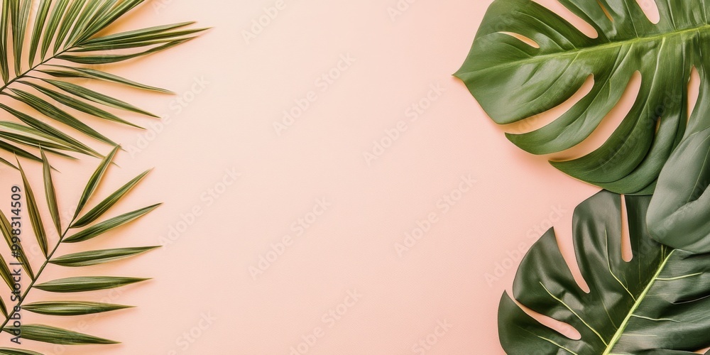 Minimalistic Summer Vibes Background for Design Projects