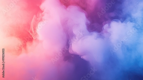 Close up of an abstract smoke background featuring cloud like formations and effects reminiscent of explosion smoke