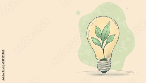 Continuous line drawing of a lush green plant, showcasing its elegant curves and intricate details, emphasizing simplicity and nature's beauty.