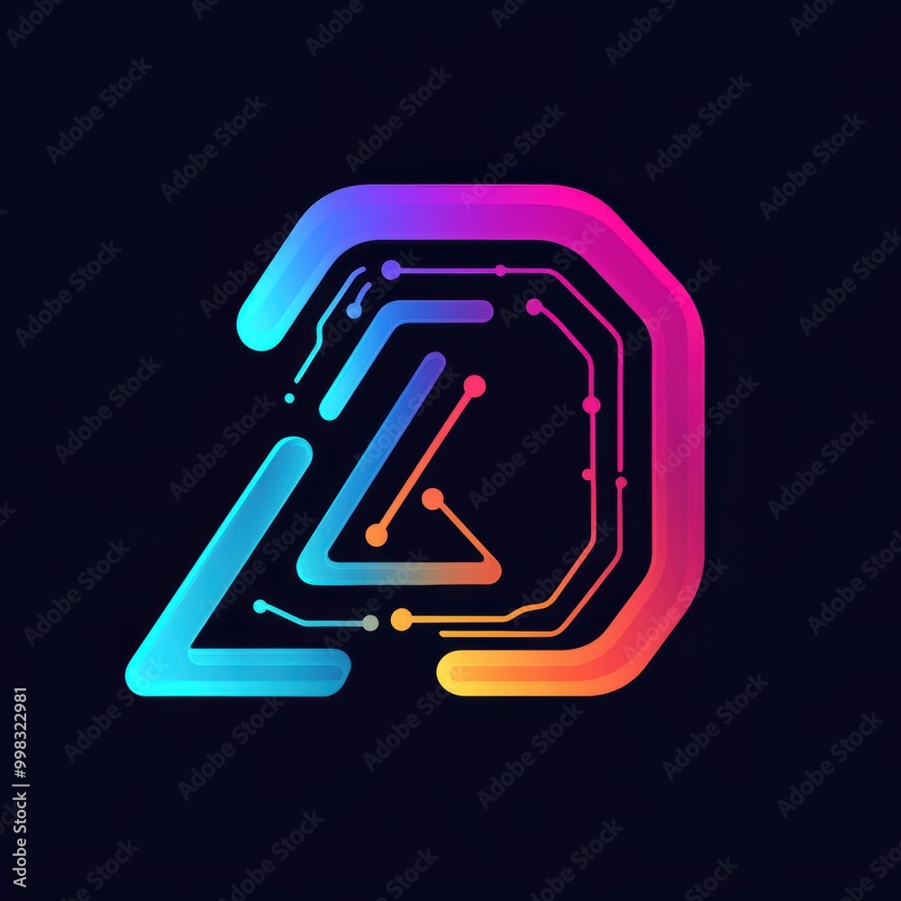Distinctive AI logo design highlighting the evolution of technology over time Distinctive AI logo design highlighting the evolution of technology over time