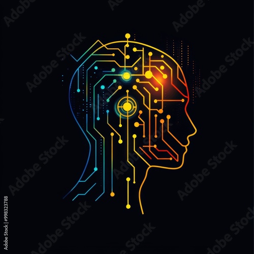 Distinctive logo emphasizing the innovation behind AI technology