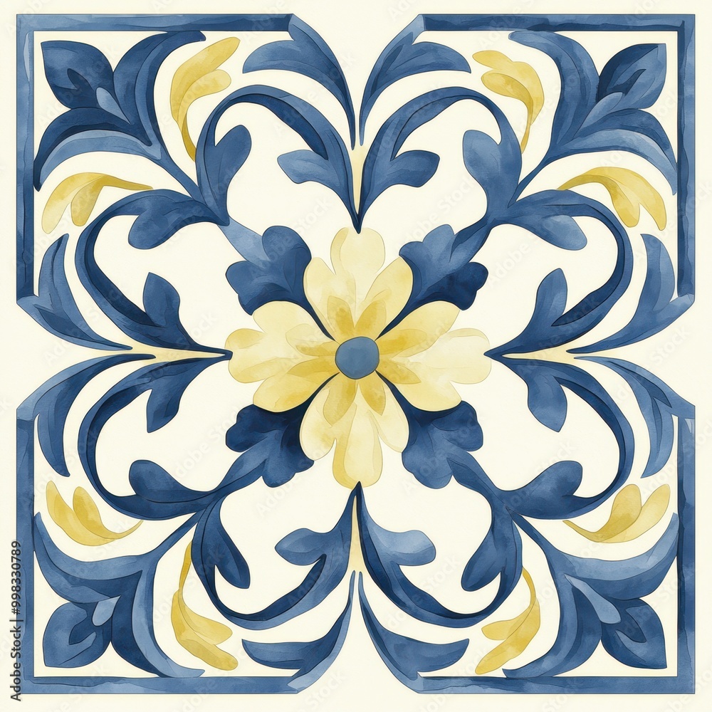 Intricate Elegant Area Rug with Floral Patterns Intricate Elegant Area Rug with Floral Patterns