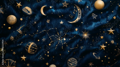 Celestial Night Sky