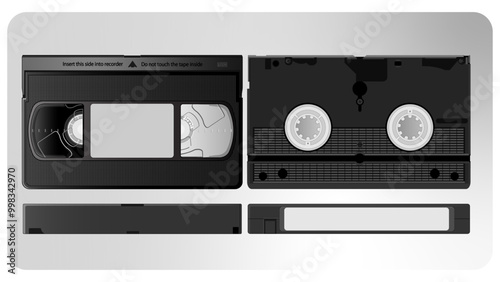 Vector of VHS