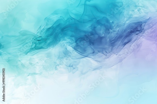 Light blue gradient abstract banner background