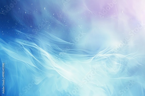 Light blue gradient abstract banner background