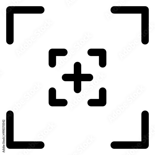 camera focus icon
