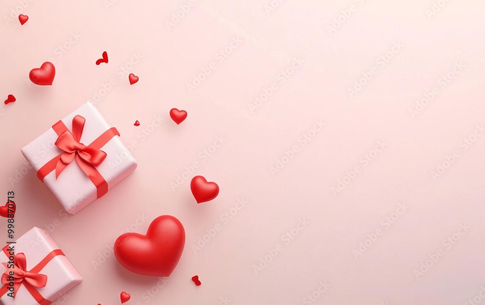 Happy Valentine s love heart design for cards and gifts flat design top view celebration theme animation Triadic Color Scheme Happy Valentine s love heart design for cards and gifts flat design top view celebration theme animation Triadic Color Scheme