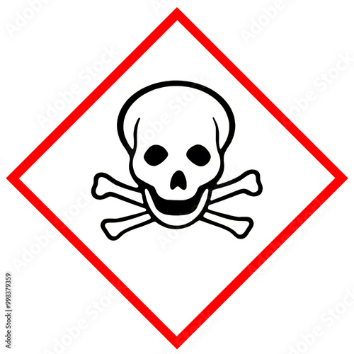 Toxic hazard pictogram
