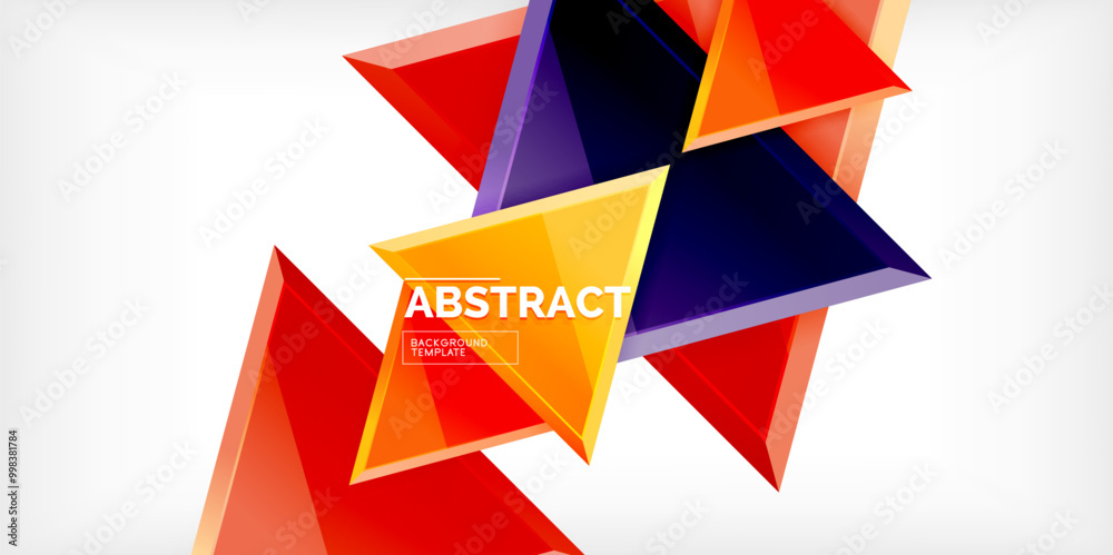 Triangle glass shapes geometric abstract background. Vector Illustration For Wallpaper, Banner, Background, Card, Book Illustration, landing page Triangle glass shapes geometric abstract background. Vector Illustration For Wallpaper, Banner, Background, Card, Book Illustration, landing page