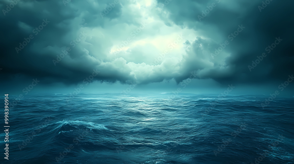 Cloudy storm in the sea before rain. Tornadoes above the sea. Monsoon season. Storm in the sea.Wonder of natural disaster. Cloudy storm in the sea before rain. Tornadoes above the sea. Monsoon season. Storm in the sea.Wonder of natural disaster.