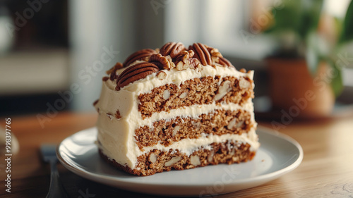 Wallpaper Mural National Cookie Day celebration with a delicious layered cookie cake topped with pecans Torontodigital.ca